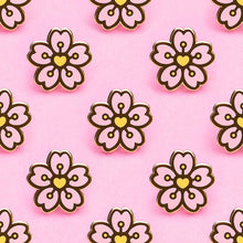 Load image into Gallery viewer, Sakura Drops Earrings & Pin