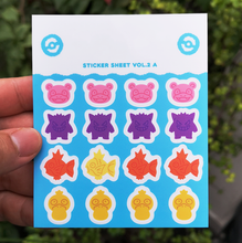 Load image into Gallery viewer, Monster Cereal Sticker Sheets