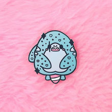 Load image into Gallery viewer, Cotton Candy Shark Pin