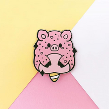 Load image into Gallery viewer, Cotton Candy Pig Pin