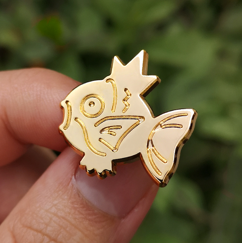 Monster Golden Kanto Pins