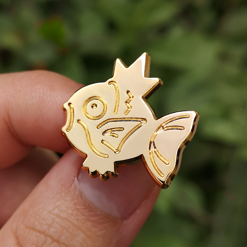 Monster Golden Kanto Pins