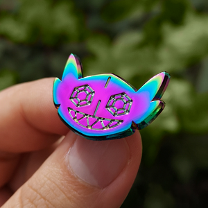 Monster Rainbow Ghost Pins