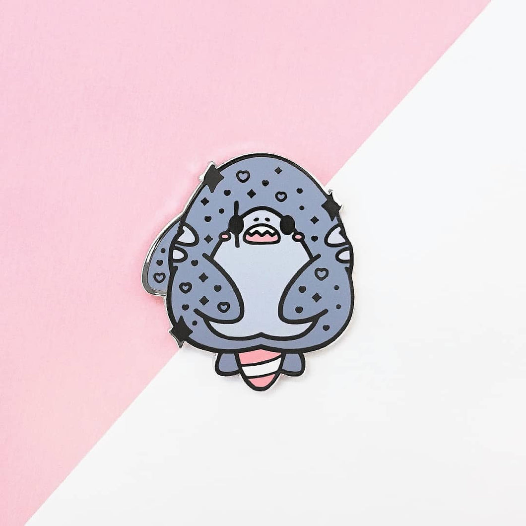 Cotton Candy Shark Pin